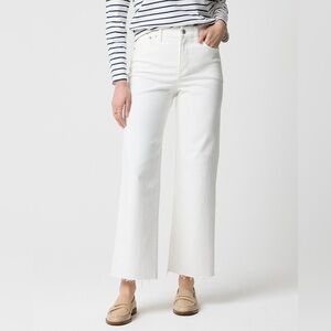 J. Crew White Women’s Cropped Wide-Leg Jeans, Sz 29
98% Cotton. NWOT